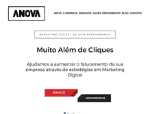 Tablet Screenshot of anovainternet.com.br